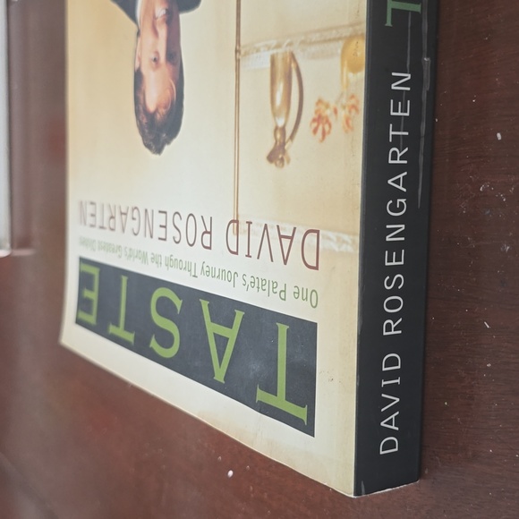 David Rosengarten "Taste" Cookbook - Picture 5 of 6